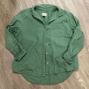 Universal Thread Gauze Button Down